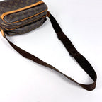 Louis Vuitton Reporter PM Shoulder Bag Monogram Brown — view 6
