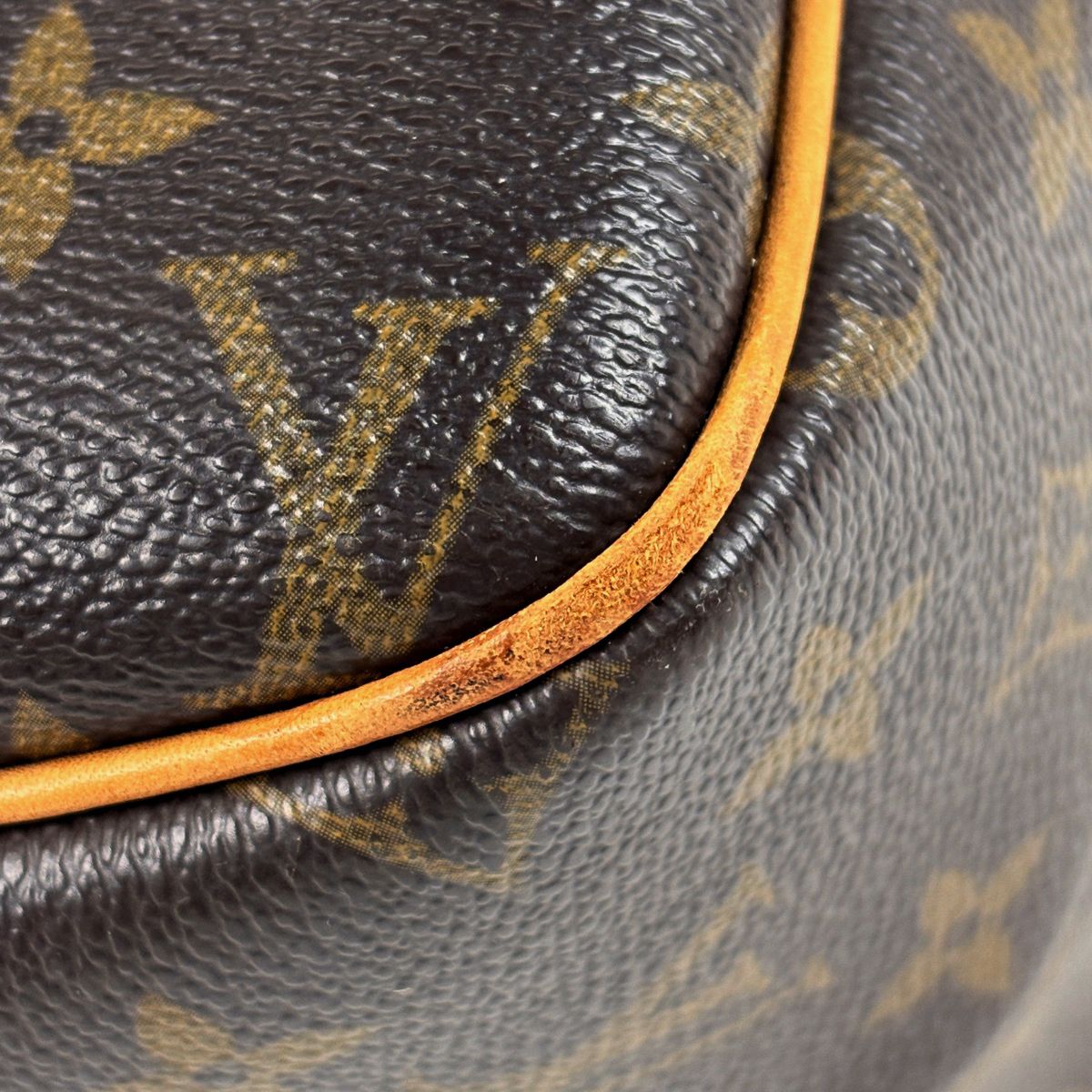 Louis Vuitton Reporter PM Shoulder Bag Monogram Brown — view 3