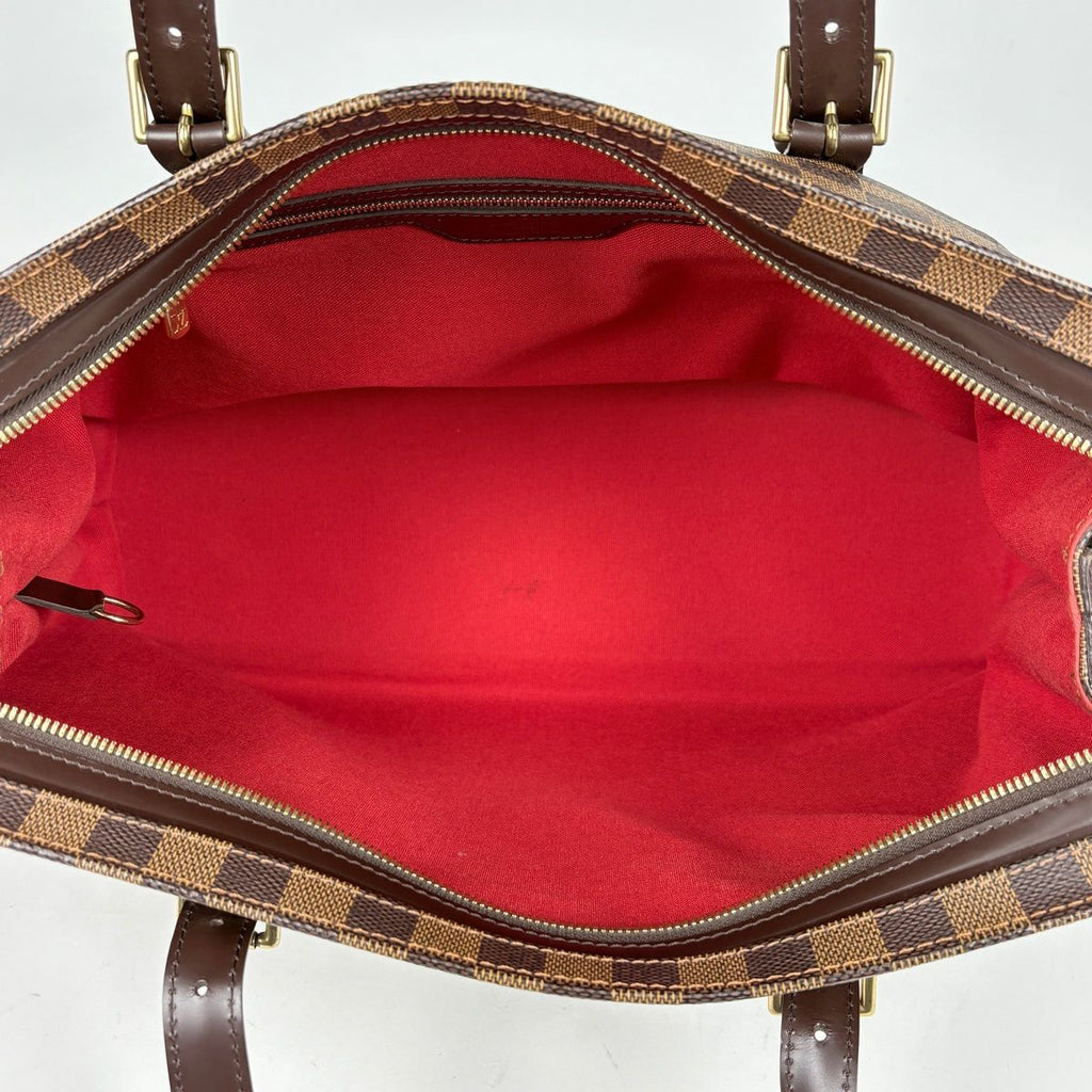Louis Vuitton Chelsea Tote Shoulder Bag Damier Brown — view 7