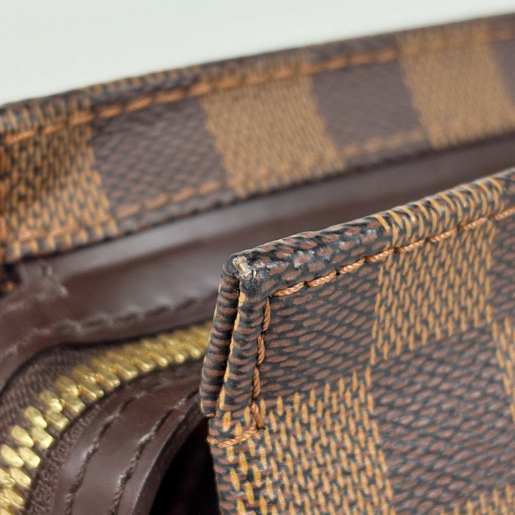 Louis Vuitton Chelsea Tote Shoulder Bag Damier Brown — view 5