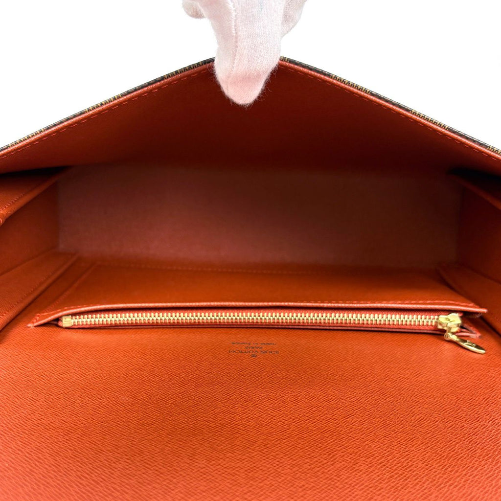 Louis Vuitton Tribeca Long Shoulder Bag Damier Brown — view 9