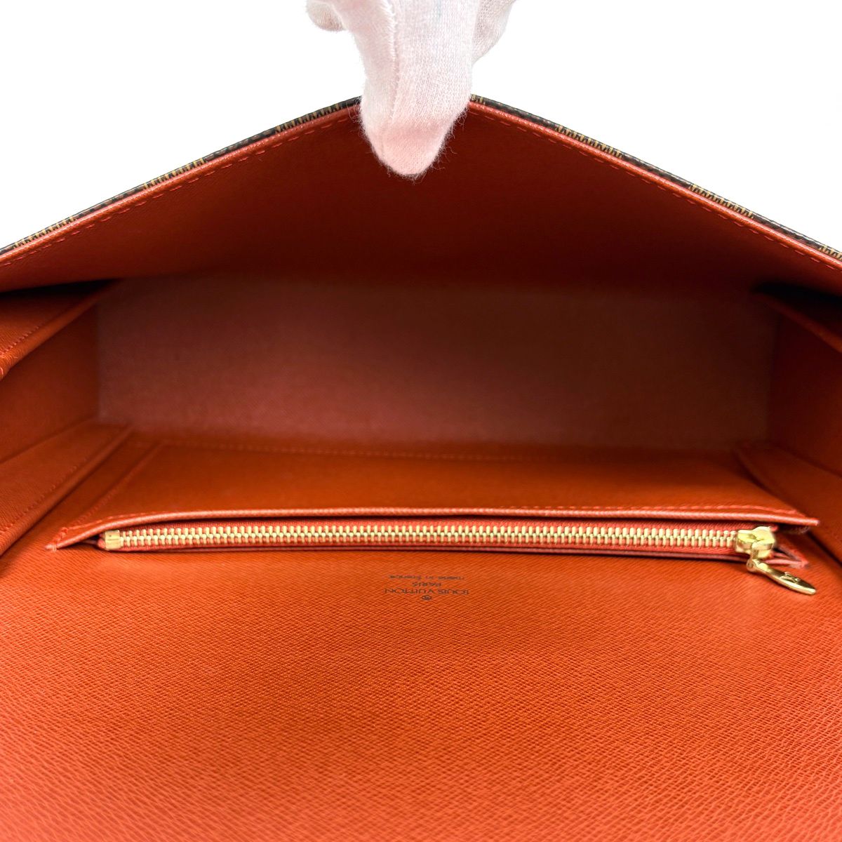 Louis Vuitton Tribeca Long Shoulder Bag Damier Brown — view 9