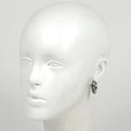 Fendi IS Earrings Hoop Silver Plated — view 4