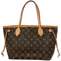 Louis Vuitton Neverfull PM Handbag Monogram Brown