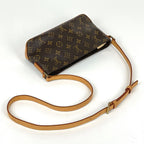 Louis Vuitton Trotteur Pochette Monogram Brown Shoulder — view 7