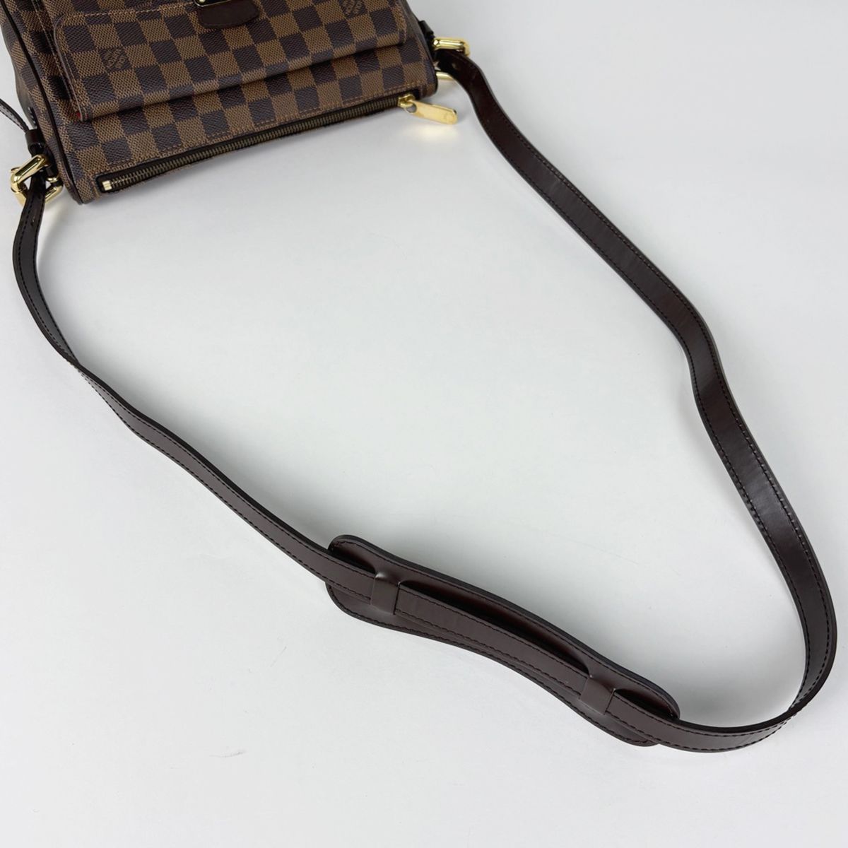Louis Vuitton Ravello GM Shoulder Bag Damier Brown — view 6