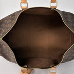 Louis Vuitton Keepall 55 Boston Bag Monogram Brown — view 8