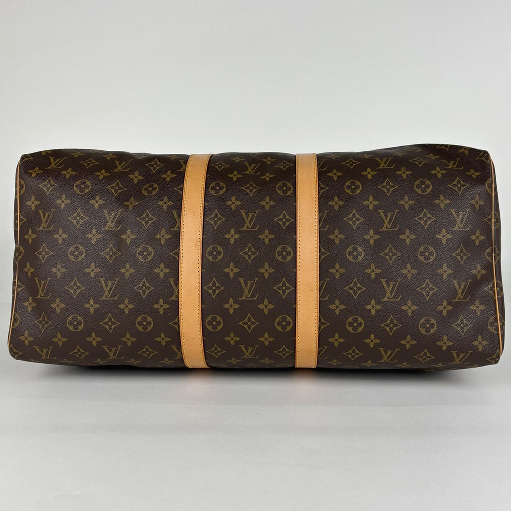 Louis Vuitton Keepall 55 Boston Bag Monogram Brown — view 2
