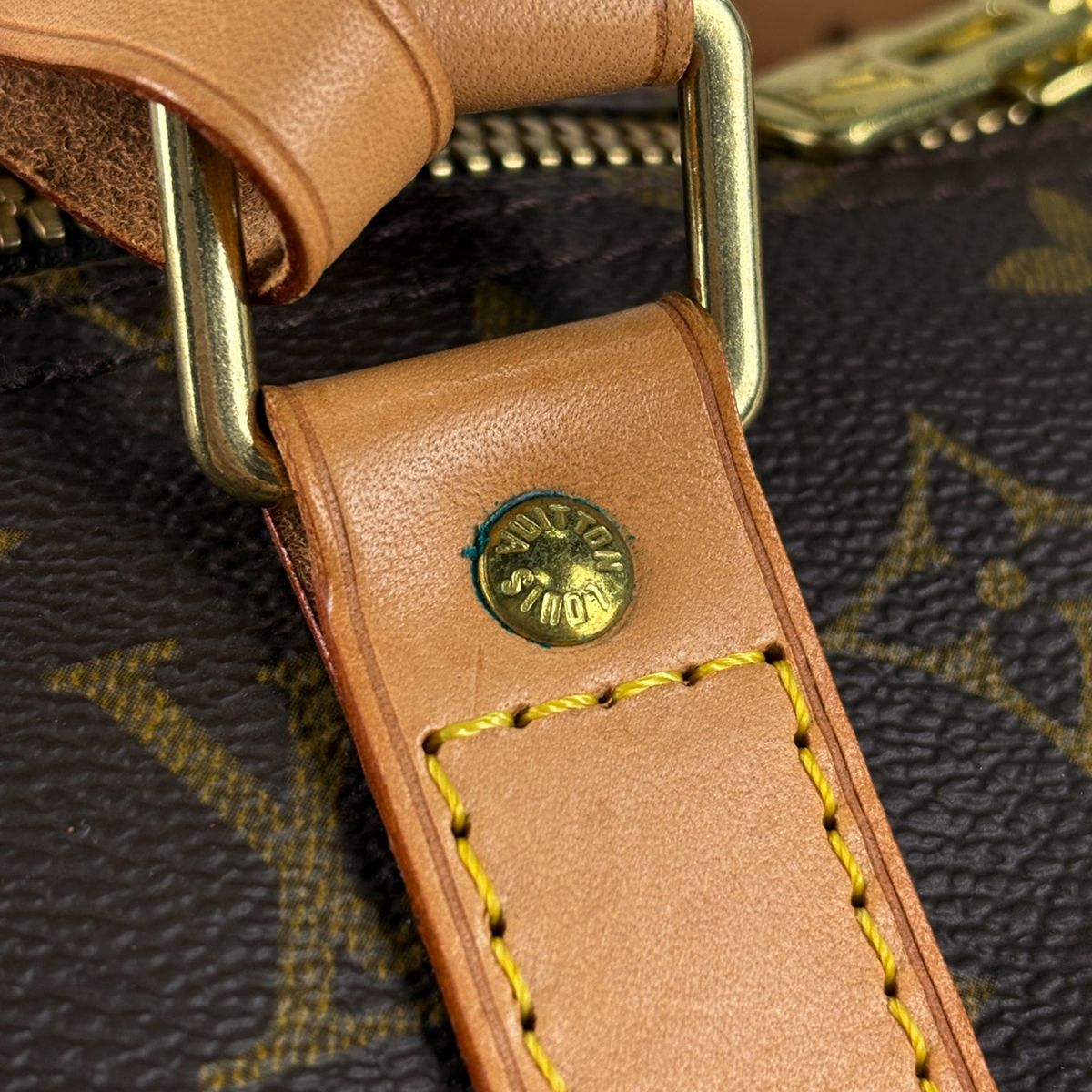 Louis Vuitton Keepall 55 Boston Bag Monogram Brown — view 4