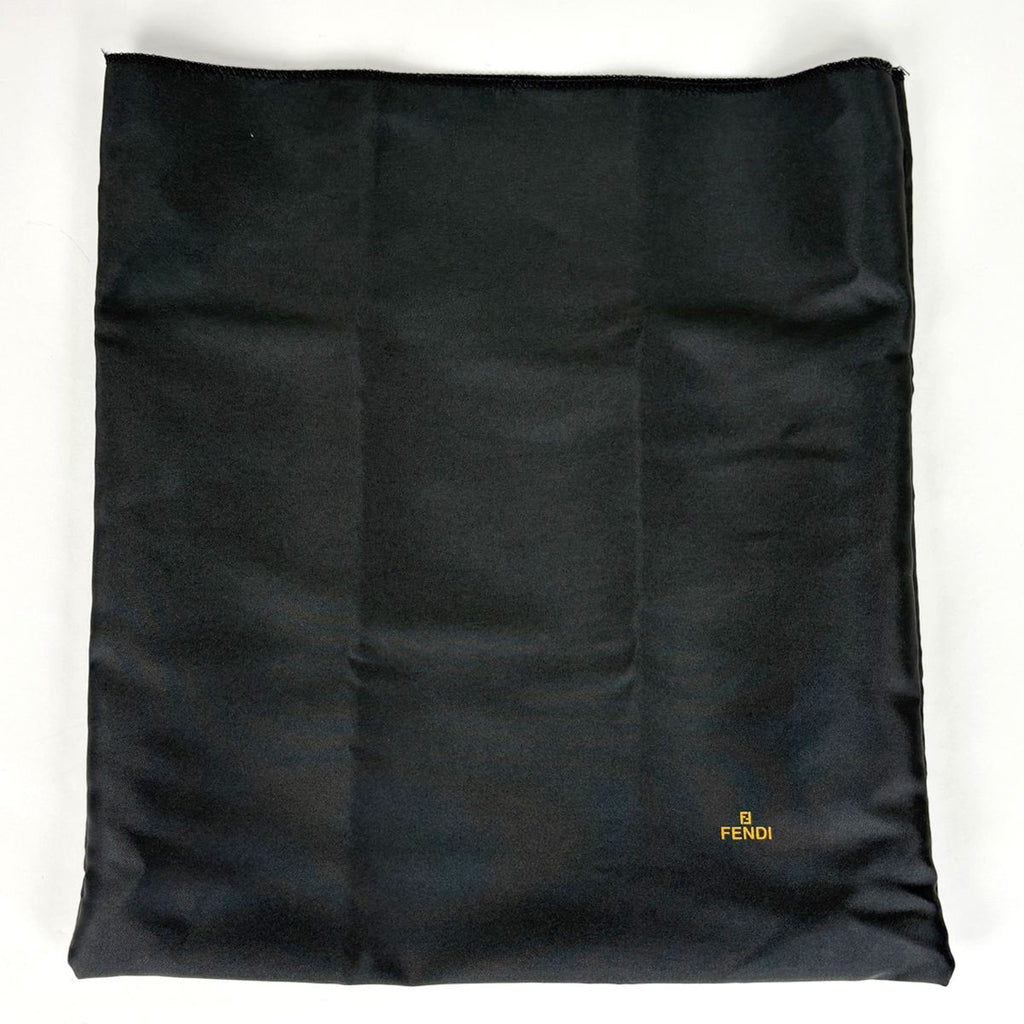 Fendi Zucchino Pattern Mamma Baguette Canvas Brown Shoulder — view 8