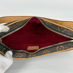 Louis Vuitton Pochette Croissant Shoulder Bag Monogram Brown — view 8