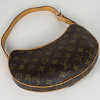 Louis Vuitton Pochette Croissant Shoulder Bag Monogram Brown — view 2