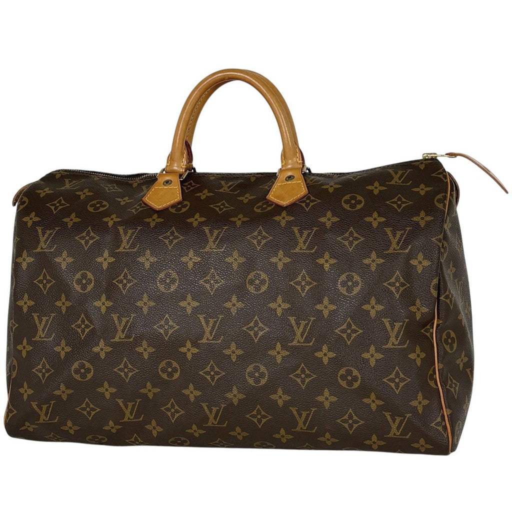 Louis Vuitton Speedy 40 Boston Bag Monogram Brown