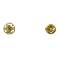 Louis Vuitton Cles Earrings Gold Plated
