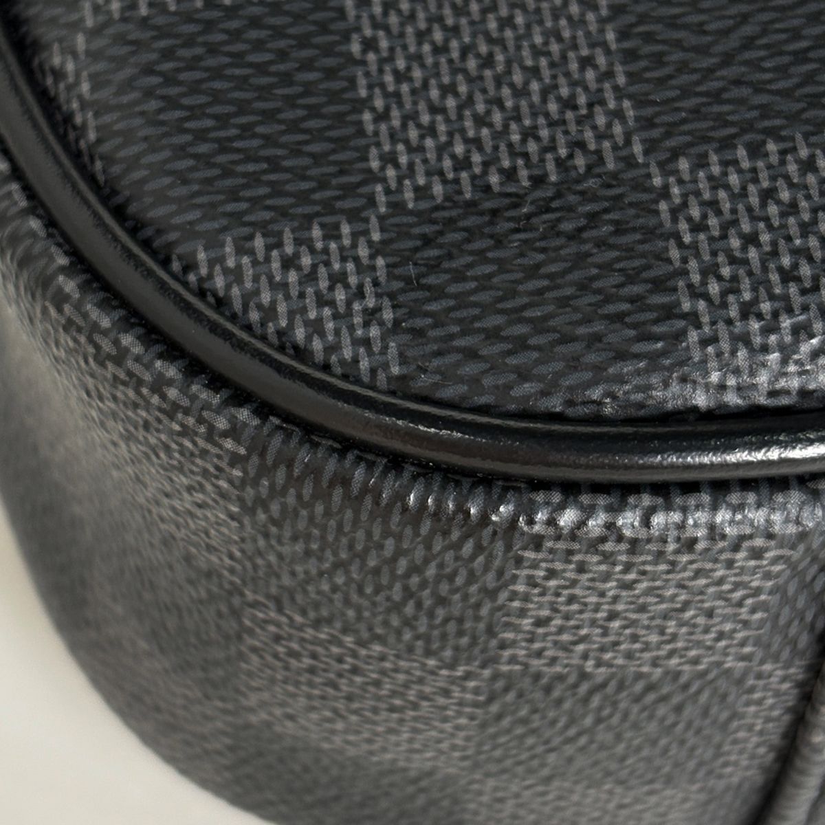 Louis Vuitton Ambler Waist Bag Damier Graphite Noir — view 3