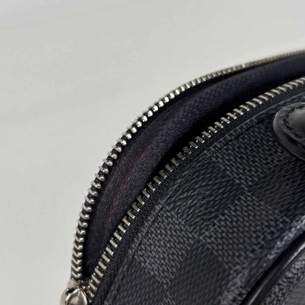 Louis Vuitton Ambler Waist Bag Damier Graphite Noir — view 6