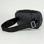 Louis Vuitton Ambler Waist Bag Damier Graphite Noir — view 2