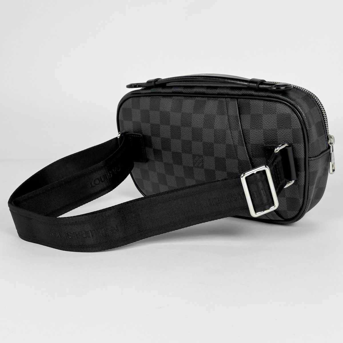 Louis Vuitton Ambler Waist Bag Damier Graphite Noir — view 2
