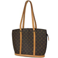 Louis Vuitton Babylon Shoulder Bag Tote Monogram Brown