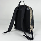 Gucci GG Pattern Backpack Beige Black — view 2