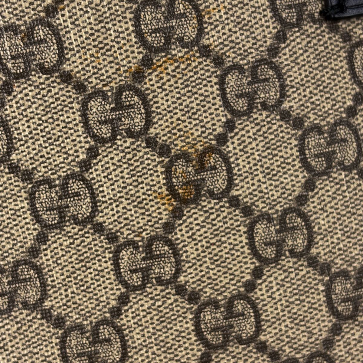 Gucci GG Pattern Backpack Beige Black — view 5