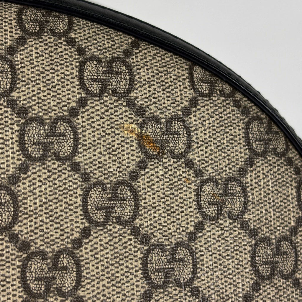 Gucci GG Pattern Backpack Beige Black — view 6