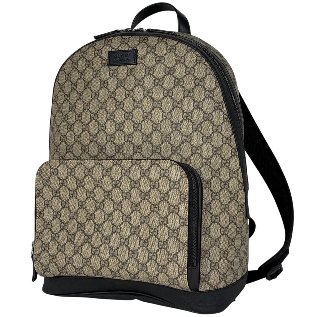 Gucci GG Pattern Backpack Beige Black
