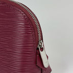 Louis Vuitton Pochette Cosmetic Makeup Pouch Epi Fuchsia — view 4