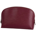Louis Vuitton Pochette Cosmetic Makeup Pouch Epi Fuchsia