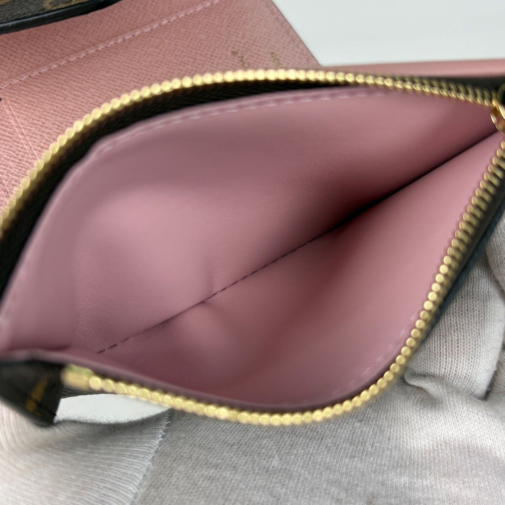 Louis Vuitton Portefeuille Victorine Monogram Brown Rose Ballerine Wallet — view 4