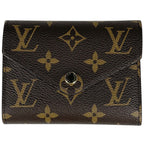 Louis Vuitton Portefeuille Victorine Monogram Brown Rose Ballerine Wallet
