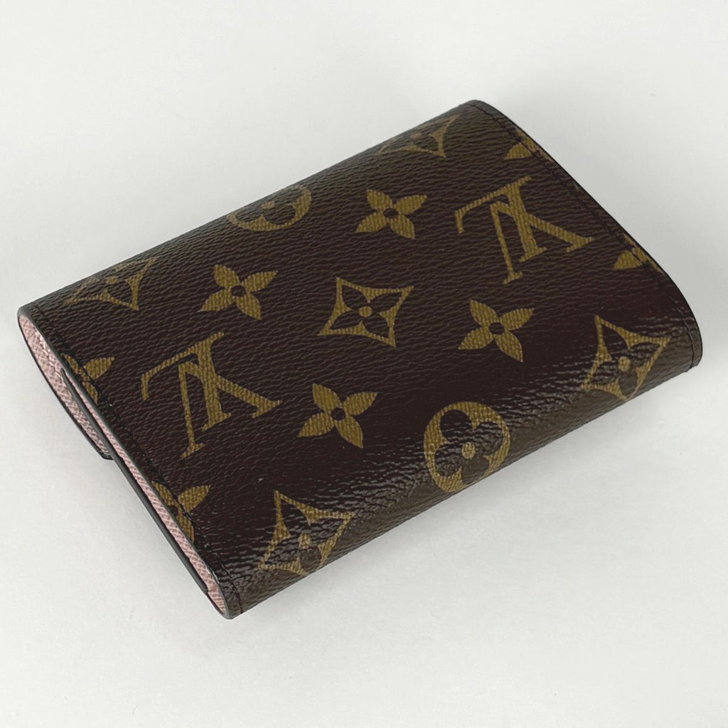 Louis Vuitton Portefeuille Victorine Monogram Brown Rose Ballerine Wallet — view 2