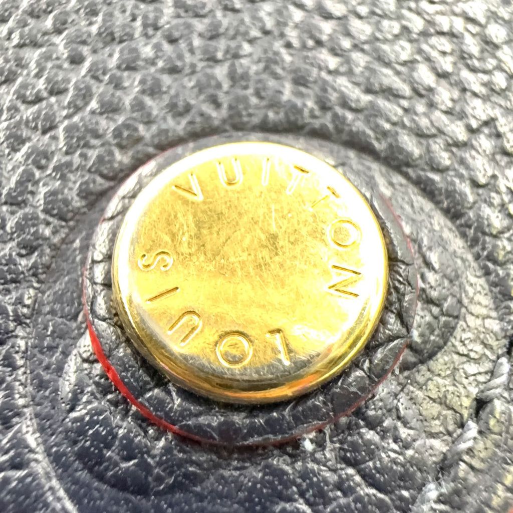 Louis Vuitton Portefeuille Victorine Monogram Empreinte Marine Leather Navy — view 9
