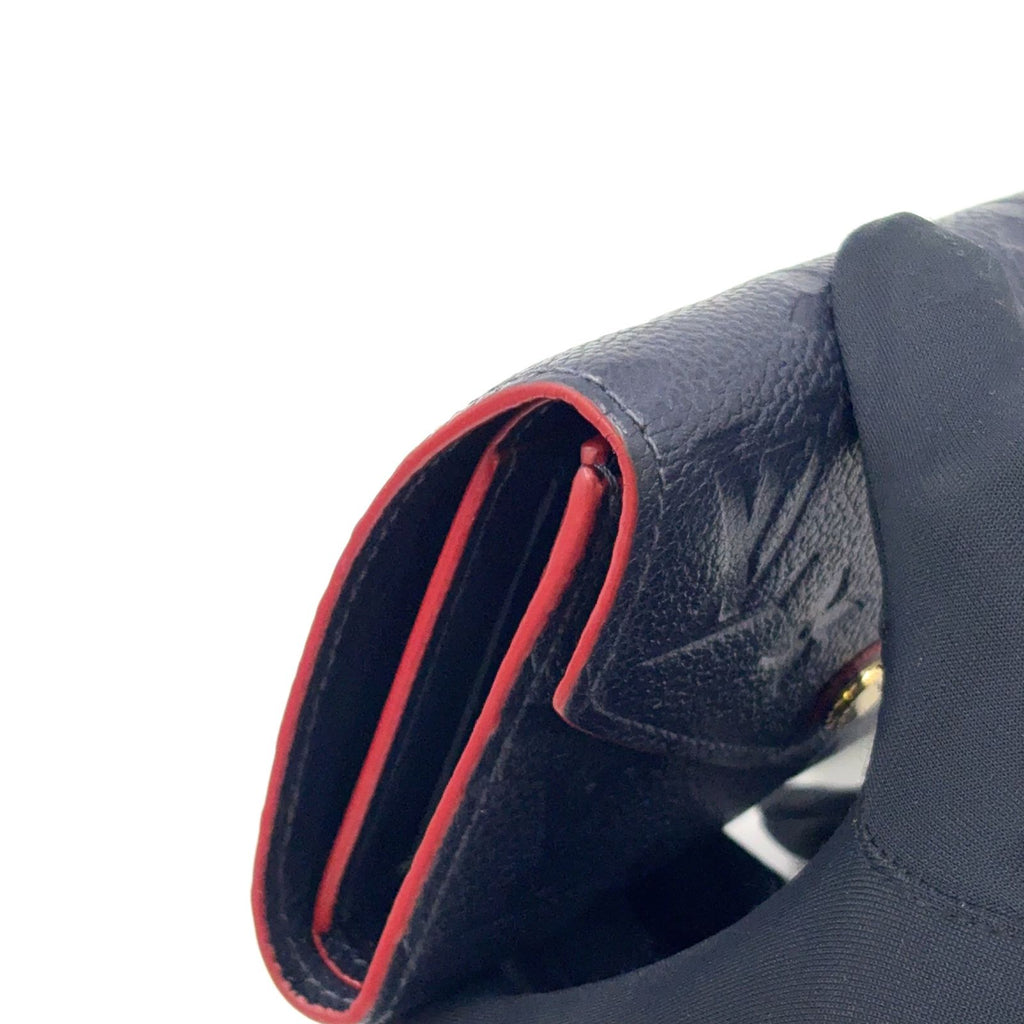 Louis Vuitton Portefeuille Victorine Monogram Empreinte Marine Leather Navy — view 5