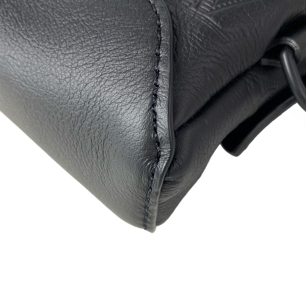 Louis Vuitton Shoulder Bag Monogram Shadow Duo Noir Leather Cowhide — view 9