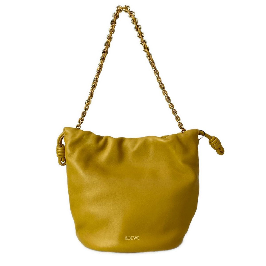 Loewe Shoulder Bag Flamenco Purse Sahara