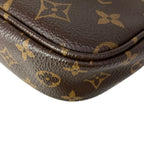 Louis Vuitton Shoulder Bag Monogram Multi Pochette Khaki Leather — view 9