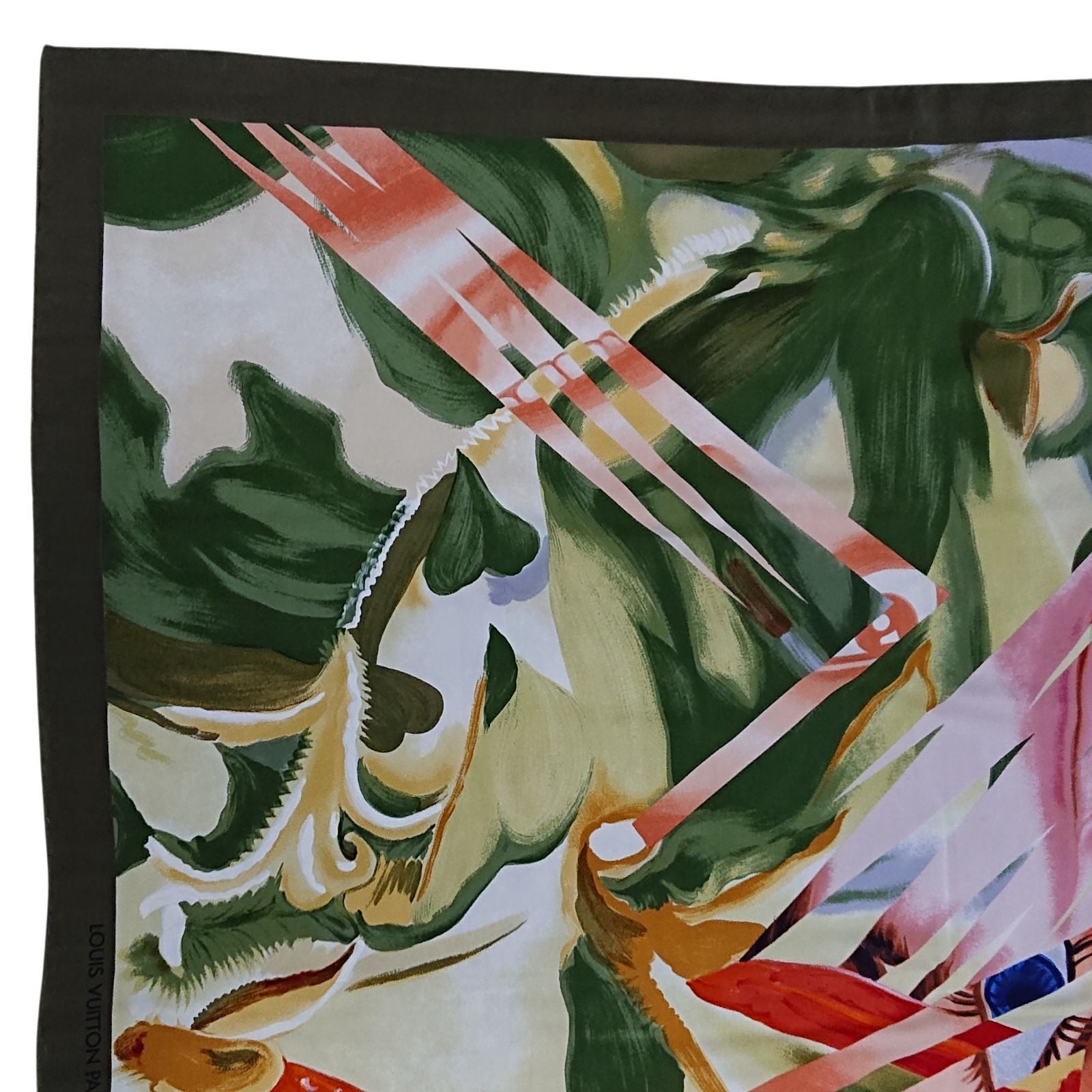 Louis Vuitton James Rosenquist Silk Shawl Scarf Large — view 7