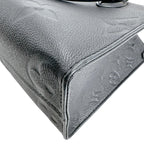 Louis Vuitton Monogram Empreinte Handbag On The Go PM Tote Noir — view 6