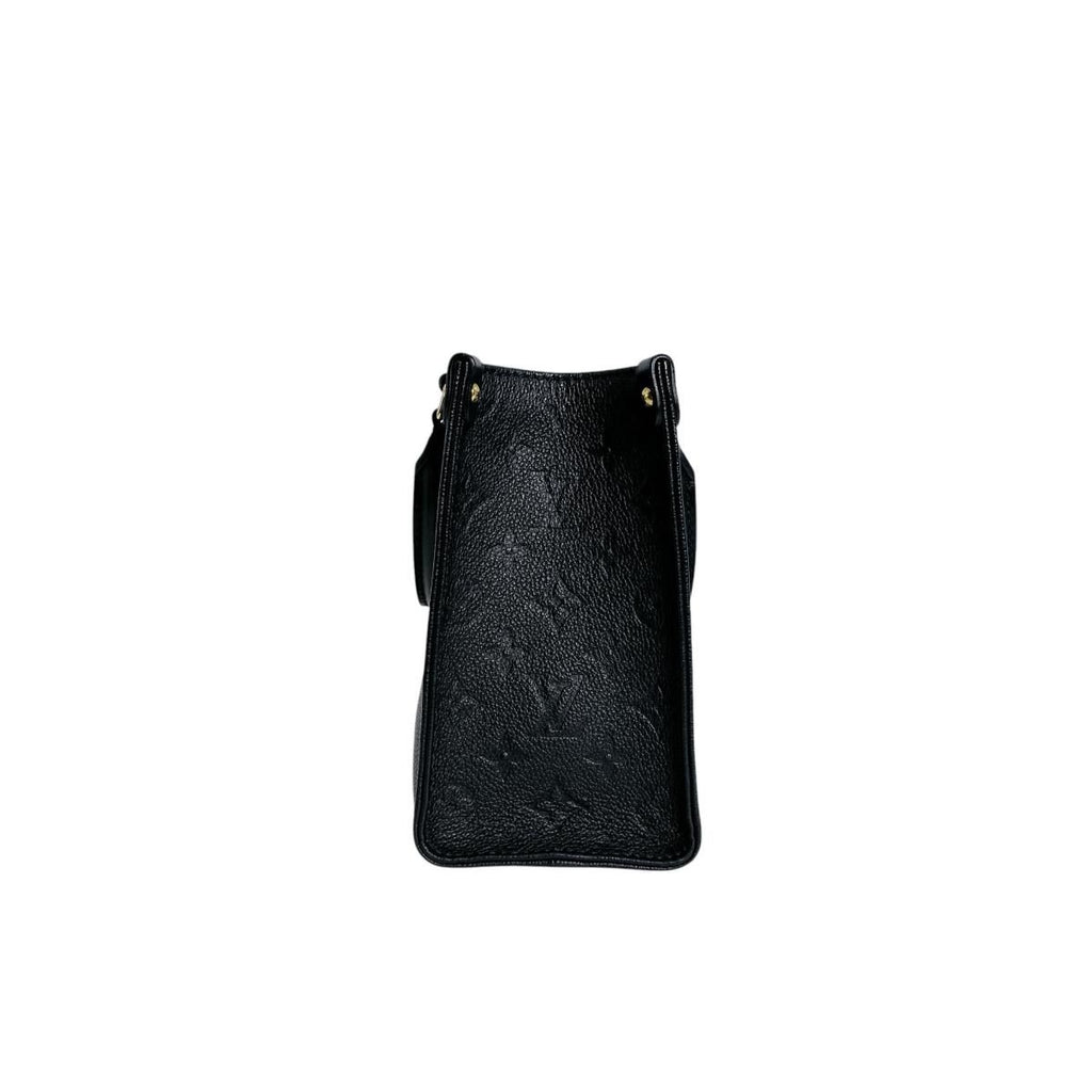 Louis Vuitton Monogram Empreinte Handbag On The Go PM Tote Noir — view 4