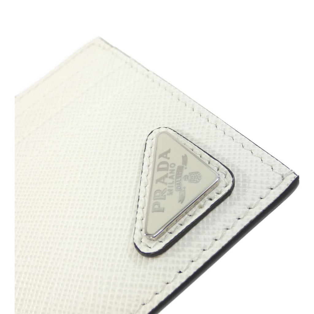 Prada Card Case Card Holders White — view 4