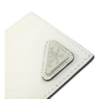 Prada Card Case Card Holders White — view 4