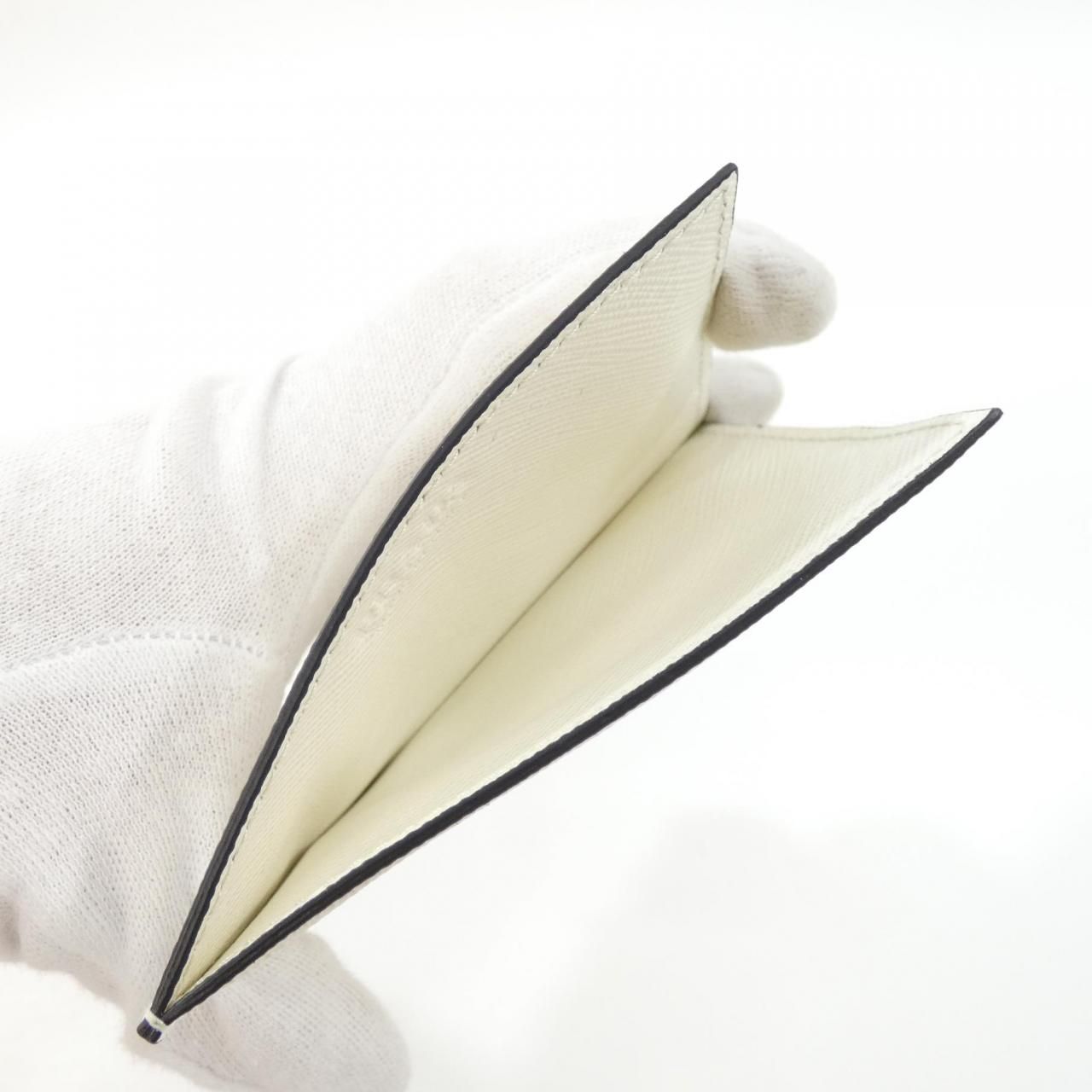 Prada Card Case Card Holders White — view 5