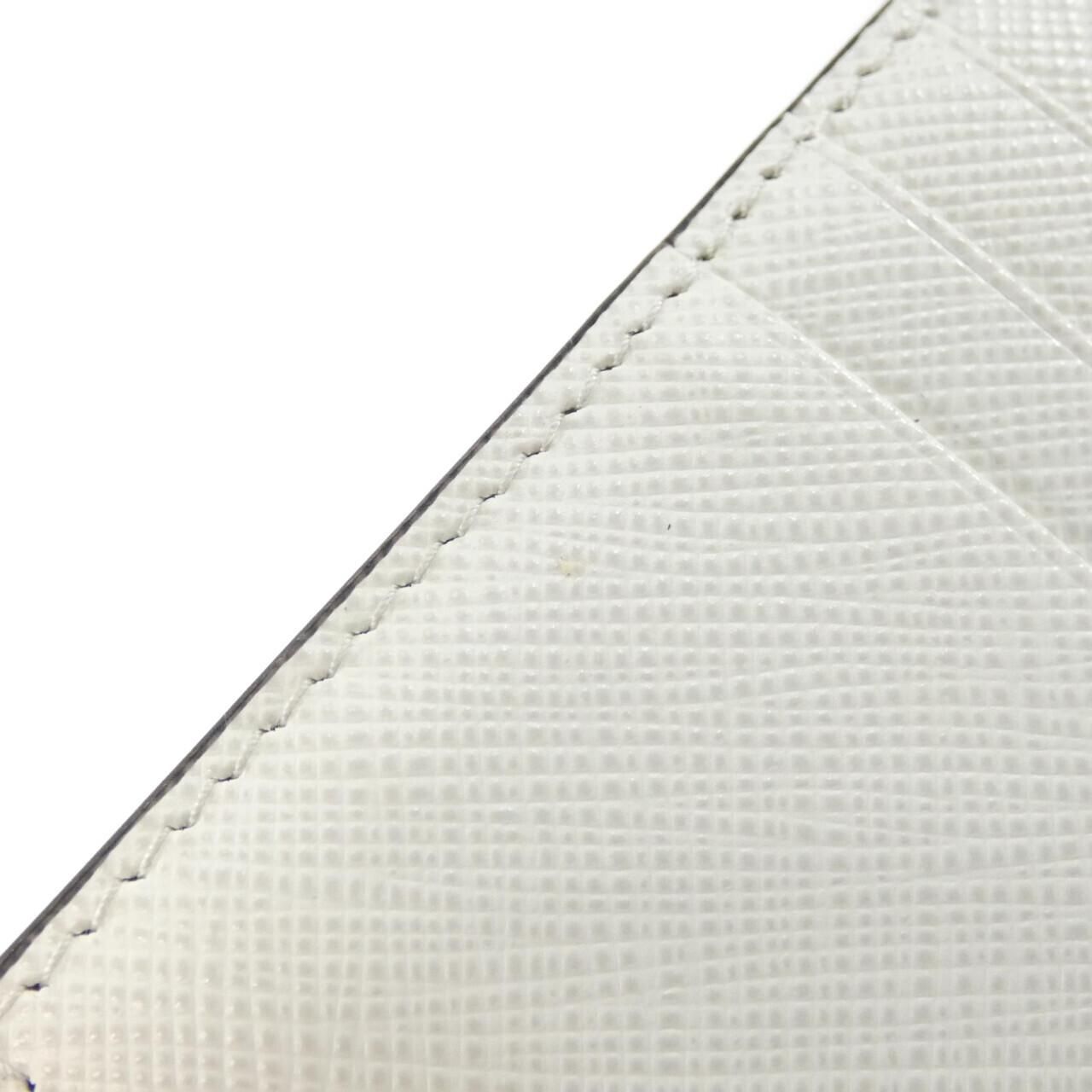 Prada Card Case Card Holders White — view 3