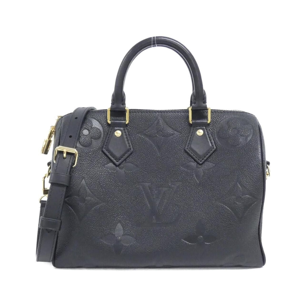 Louis Vuitton Monogram Empreinte Speedy Bandouliere 25 cm Boston