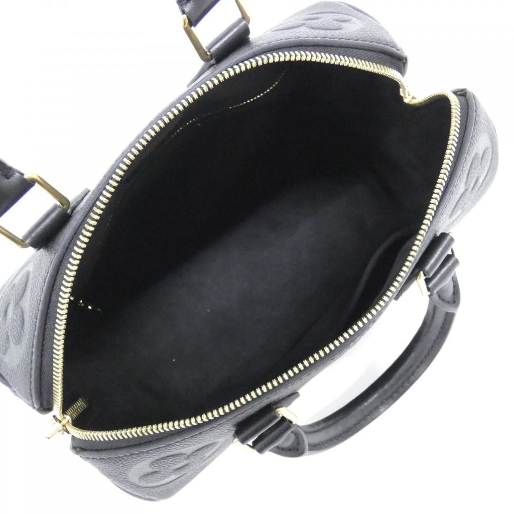 Louis Vuitton Monogram Empreinte Speedy Bandouliere 25 cm Boston — view 6