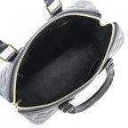 Louis Vuitton Monogram Empreinte Speedy Bandouliere 25 cm Boston — view 6