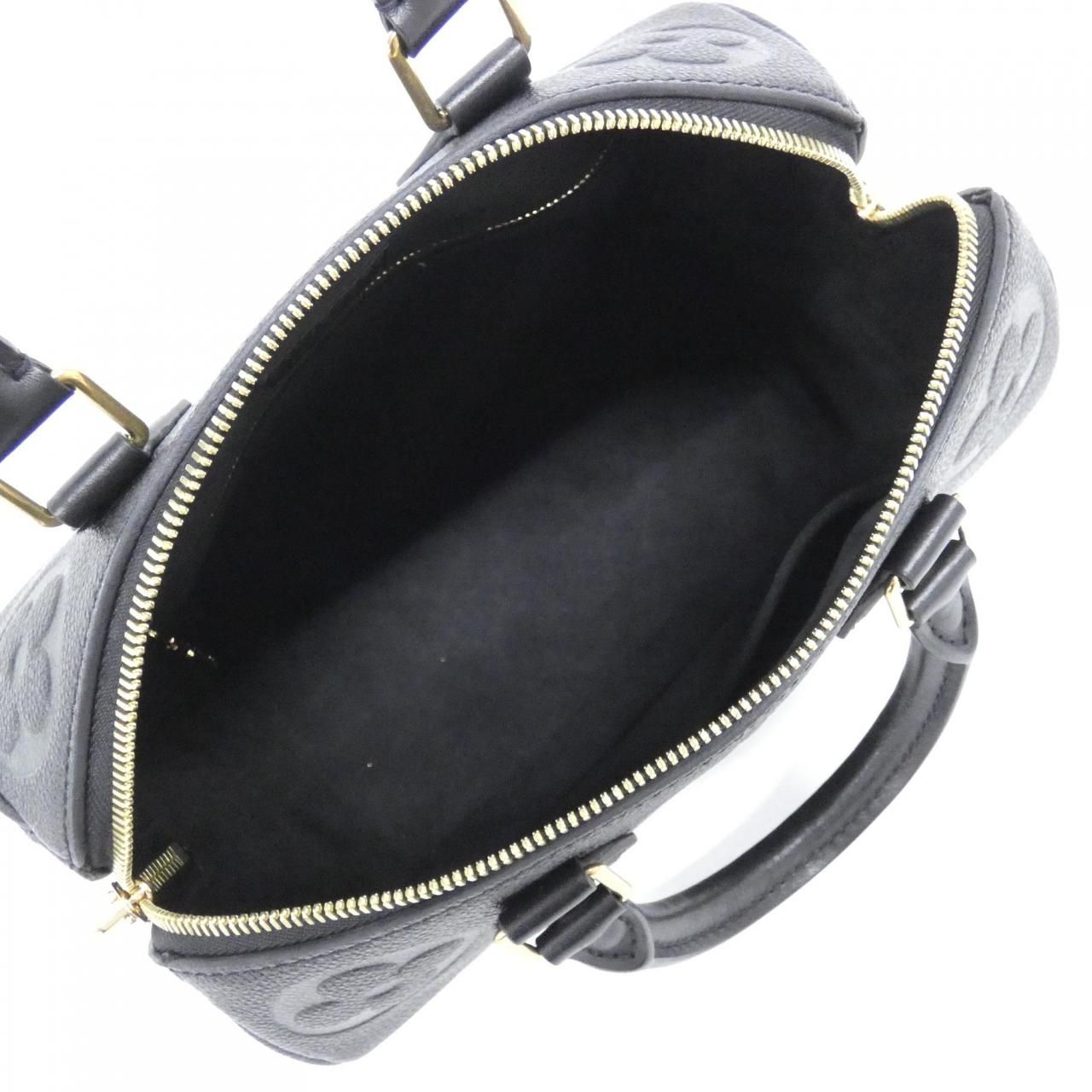 Louis Vuitton Monogram Empreinte Speedy Bandouliere 25 cm Boston — view 6