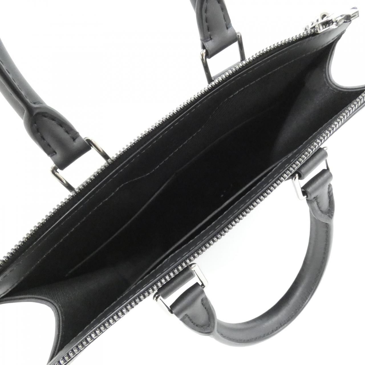 Louis Vuitton Monogram Eclipse Sac Plat Cross — view 9