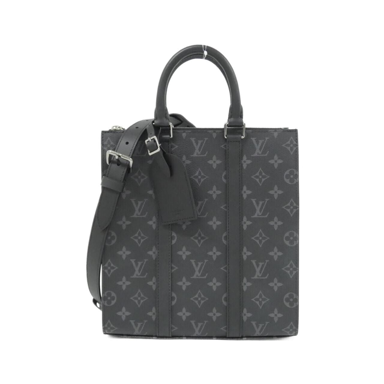 Louis Vuitton Monogram Eclipse Sac Plat Cross